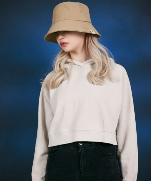 VARZAR(バザール)の「VARZAR(バザール)/Herringbone label bucket hat/ヘリンボーン ラベル バケットハット(ハット・レディース・ブラック/ベージュ/ピンク・FREE)」の14枚目の写真