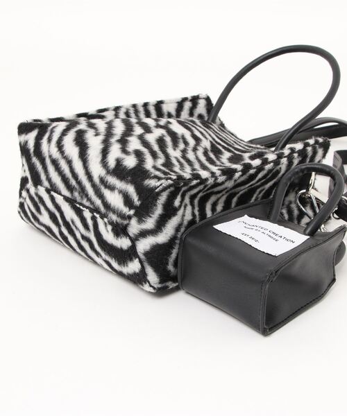 notch.(ノッチ)の「2WAY ミニトートバッグ(ショルダーバッグ・レディース・その他7/パープル/ブラック/グリーン・ONESIZE)」の6枚目の写真