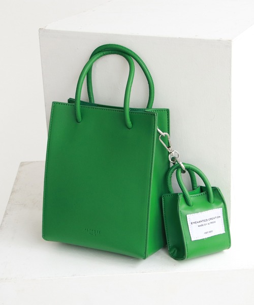 notch.(ノッチ)の「2WAY ミニトートバッグ(ショルダーバッグ・レディース・その他7/パープル/ブラック/グリーン・ONESIZE)」の2枚目の写真