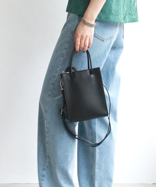 notch.(ノッチ)の「2WAY ミニトートバッグ(ショルダーバッグ・レディース・その他7/パープル/ブラック/グリーン・ONESIZE)」の1枚目の写真