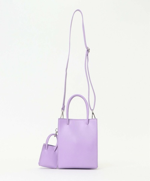 notch.(ノッチ)の「2WAY ミニトートバッグ(ショルダーバッグ・レディース・その他7/パープル/ブラック/グリーン・ONESIZE)」の13枚目の写真
