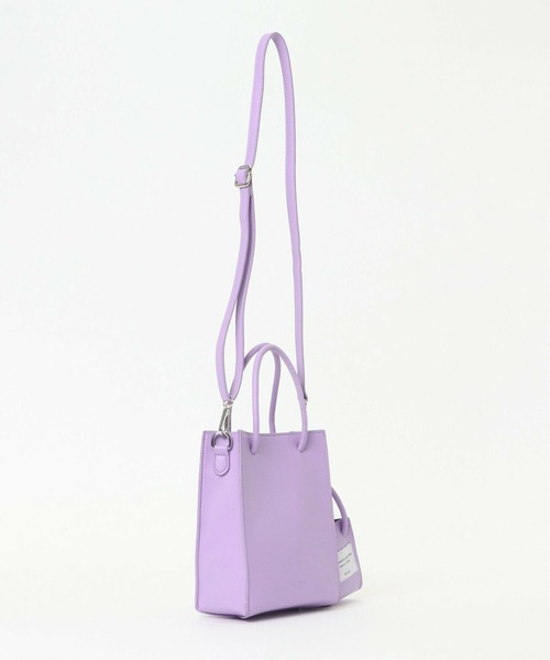 notch.(ノッチ)の「2WAY ミニトートバッグ(ショルダーバッグ・レディース・その他7/パープル/ブラック/グリーン・ONESIZE)」の12枚目の写真