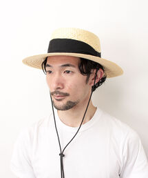 halo commodity | 【halo commodity/ハロ コモディティー】Pot Hat カンカン帽 ストローハット(ハット)