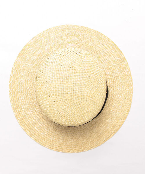 halo commodity(ハロ コモディティー)の「【halo commodity/ハロ コモディティー】Pot Hat カンカン帽 ストローハット(ハット・メンズ・ベージュ・FREE)」の4枚目の写真