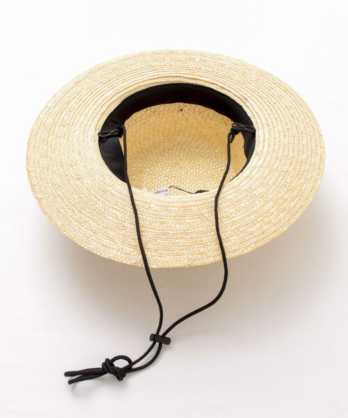 halo commodity(ハロ コモディティー)の「【halo commodity/ハロ コモディティー】Pot Hat カンカン帽 ストローハット(ハット・メンズ・ベージュ・FREE)」の10枚目の写真