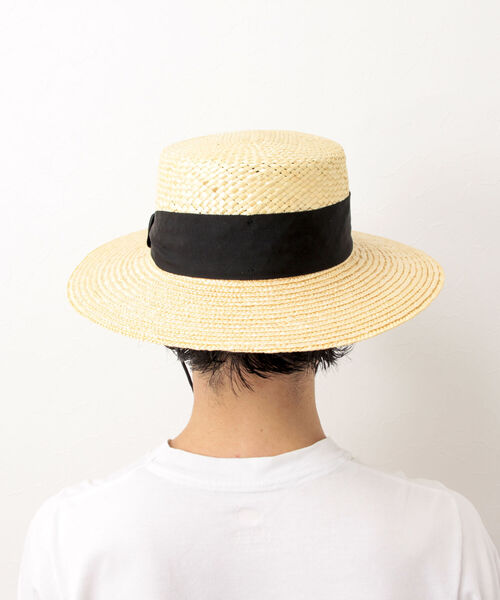 halo commodity(ハロ コモディティー)の「【halo commodity/ハロ コモディティー】Pot Hat カンカン帽 ストローハット(ハット・メンズ・ベージュ・FREE)」の9枚目の写真