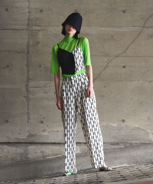 VACANCY(ヴァカンシー)の「ハーフスリーブシアーカラーインナー(Tシャツ/カットソー・レディース・ブラック/ライトグレー/ライトグリーン/ブルー/ライトブルー・FREE)」の19枚目の写真