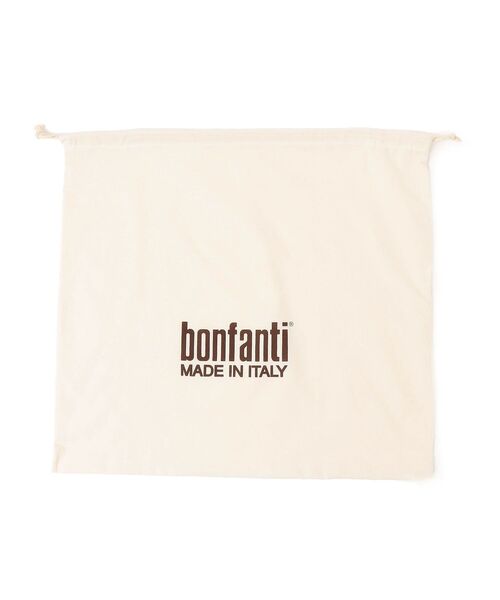 BONFANTI（ボンファンティ）の「BONFANTI:2WAY巾着バッグ（ショルダーバッグ・レディース・ブラック/ベージュ・ONE SIZE）」の13枚目の写真