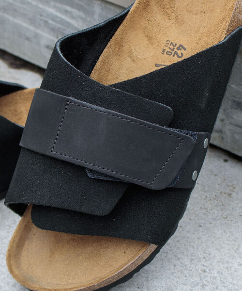 BIRKENSTOCK（ビルケンシュトック）の「【BIRKENSTOCK/ビルケンシュトック】 KYOTO NARROW サンダル スエードレザー（サンダル・メンズ・ブラック/ベージュ・40/41/42）」の16枚目の写真
