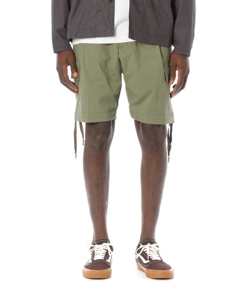 Sandinista(サンディニスタ)の「CORDURA Rip-Stop Tuck Cargo Stretch Shorts / コーデュラリップタック入りカーゴストレッチショーツ(その他パンツ・メンズ・グレー/ブラック/オリーブ・LARGE/MEDIUM/SMALL)」の3枚目の写真