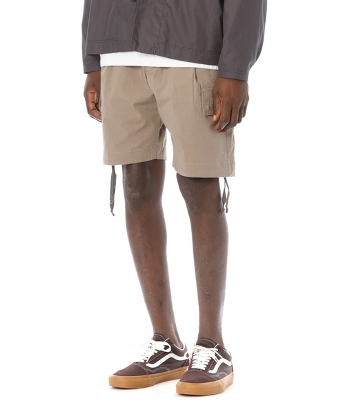 Sandinista(サンディニスタ)の「CORDURA Rip-Stop Tuck Cargo Stretch Shorts / コーデュラリップタック入りカーゴストレッチショーツ(その他パンツ・メンズ・グレー/ブラック/オリーブ・LARGE/MEDIUM/SMALL)」の8枚目の写真
