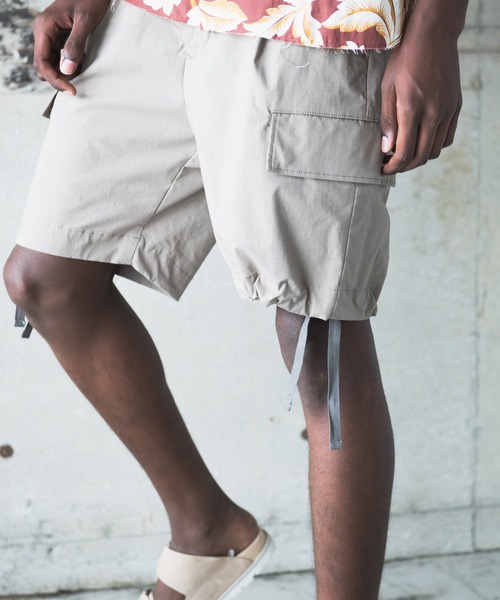 Sandinista(サンディニスタ)の「CORDURA Rip-Stop Tuck Cargo Stretch Shorts / コーデュラリップタック入りカーゴストレッチショーツ(その他パンツ・メンズ・グレー/ブラック/オリーブ・LARGE/MEDIUM/SMALL)」の12枚目の写真