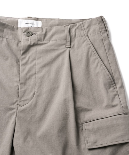 Sandinista(サンディニスタ)の「CORDURA Rip-Stop Tuck Cargo Stretch Shorts / コーデュラリップタック入りカーゴストレッチショーツ(その他パンツ・メンズ・グレー/ブラック/オリーブ・LARGE/MEDIUM/SMALL)」の14枚目の写真