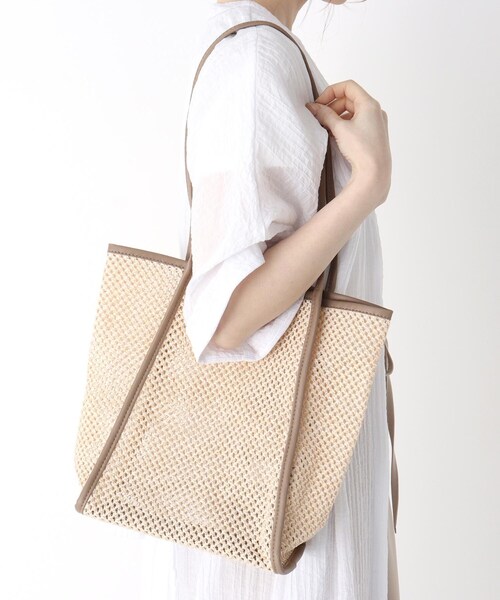 Ober Tashe（オーバータッシェ）の「コンビA4トート（トートバッグ・レディース・ブラック/ライトグリーン/ブラック系8/ブラウン系・FREE）」の18枚目の写真