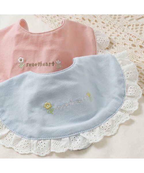 ハンドメイド まんまるレーススタイ④ レース付きまんまるスタイの作り方！お出かけ用やプレゼントにも