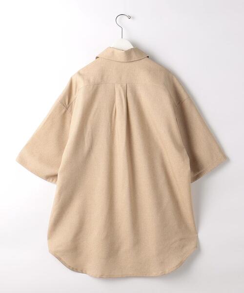 lownn(ローン)の「<LOWNN> MINIMAL SHORT SLEEVE SHIRT/シャツ(シャツ/ブラウス・メンズ・ベージュ・44/46)」の6枚目の写真