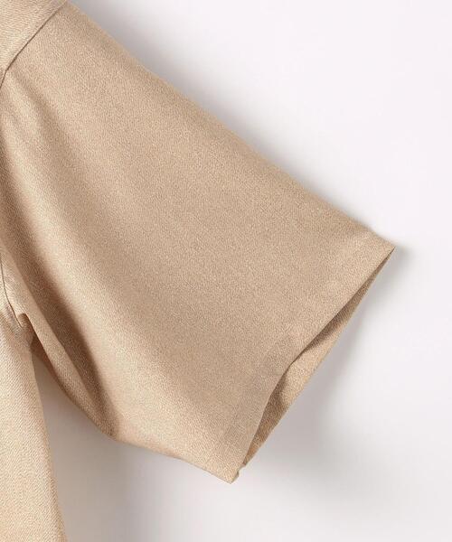 lownn(ローン)の「<LOWNN> MINIMAL SHORT SLEEVE SHIRT/シャツ(シャツ/ブラウス・メンズ・ベージュ・44/46)」の8枚目の写真