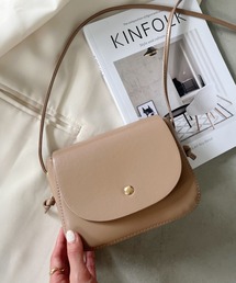 CLEA | フラップフェイクレザーショルダーバッグ(ショルダーバッグ)