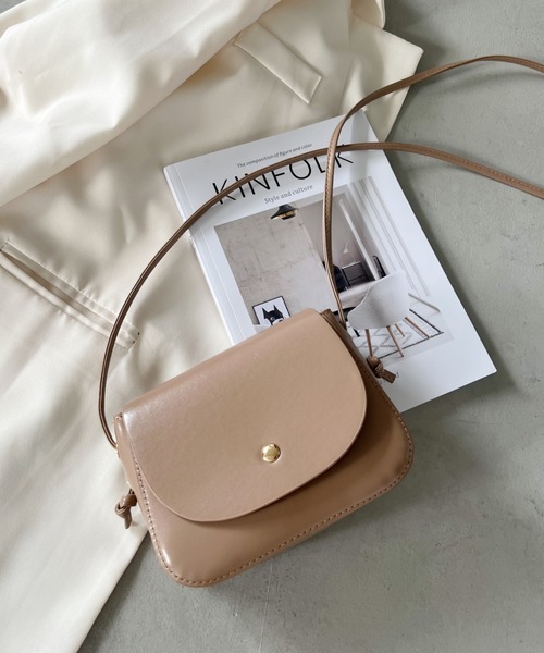 CLEA（クレア）の「【6色展開】ミニショルダーバッグ（ショルダーバッグ・レディース・ホワイト/ミント/ブラウン/ブラック/ダークブラウン/ベージュ・FREE）」の11枚目の写真