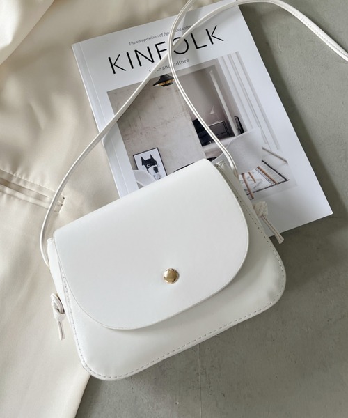 CLEA（クレア）の「【6色展開】ミニショルダーバッグ（ショルダーバッグ・レディース・ホワイト/ミント/ブラウン/ブラック/ダークブラウン/ベージュ・FREE）」の15枚目の写真