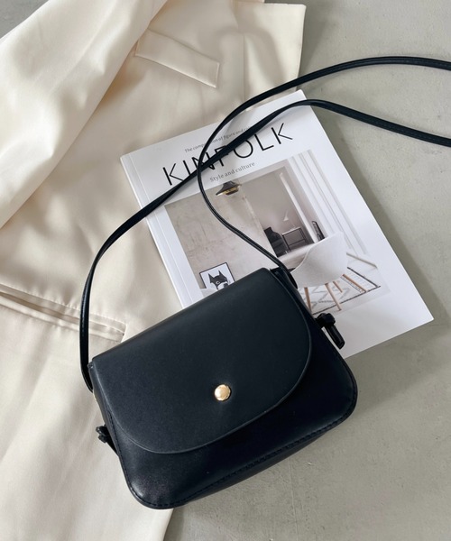 CLEA（クレア）の「【6色展開】ミニショルダーバッグ（ショルダーバッグ・レディース・ホワイト/ミント/ブラウン/ブラック/ダークブラウン/ベージュ・FREE）」の16枚目の写真