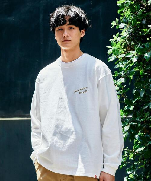 Manhattan Portage（マンハッタンポーテージ）の「【別注】＜Manhattan Portage×GLR＞ フォト プリント 長袖 カットソー ロンT（Tシャツ/カットソー・メンズ・ホワイト/その他1・S/M/L）」の5枚目の写真