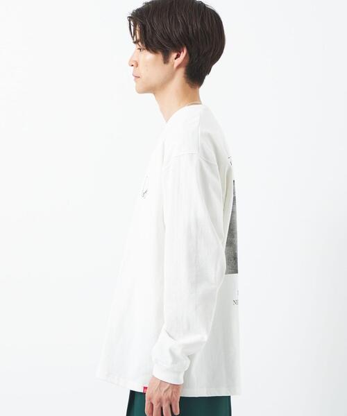 Manhattan Portage（マンハッタンポーテージ）の「【別注】＜Manhattan Portage×GLR＞ フォト プリント 長袖 カットソー ロンT（Tシャツ/カットソー・メンズ・ホワイト/その他1・S/M/L）」の12枚目の写真