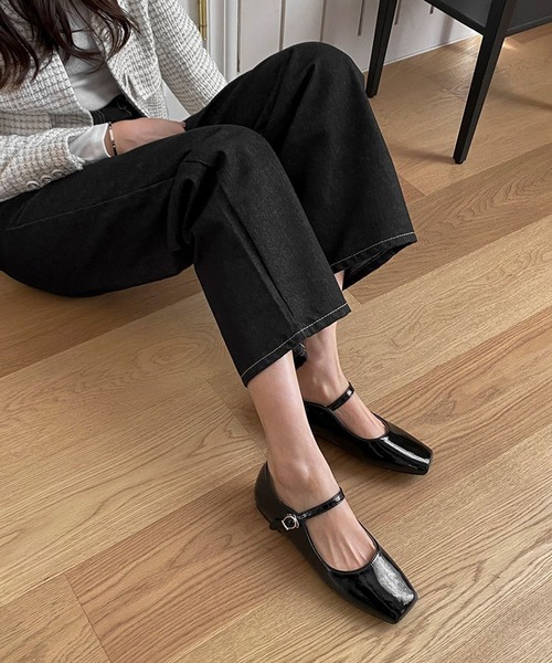 SAPPUN（サプン）の「【LADIES】SAPPUN／スクエアメリージェーン　2345762（バレエシューズ・レディース・その他2/ブラック/ダークブルー・SMALL/LARGE）」の13枚目の写真