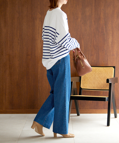 SLOBE IENA（スローブイエナ）の「SLOBE IENA ストレッチシープショートブーツ（ブーツ・レディース・ブラック/ベージュ・23cm/24cm/22.5cm/24.5cm/23.5cm）」の19枚目の写真