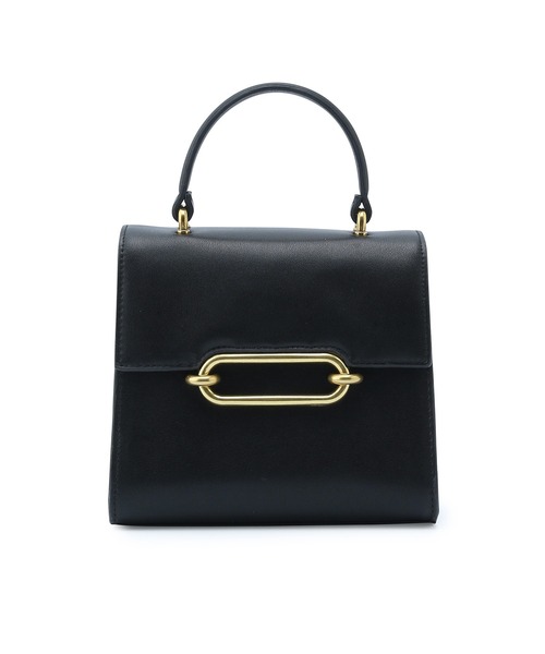 ADAM ET ROPE'（アダムエロペ）の「【サステナブル】リサイクルレザー2WAYショルダーバッグ（ショルダーバッグ・レディース・ホワイト/ブラック・FREE）」の6枚目の写真