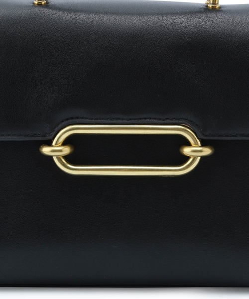 ADAM ET ROPE'（アダムエロペ）の「【サステナブル】リサイクルレザー2WAYショルダーバッグ（ショルダーバッグ・レディース・ホワイト/ブラック・FREE）」の10枚目の写真