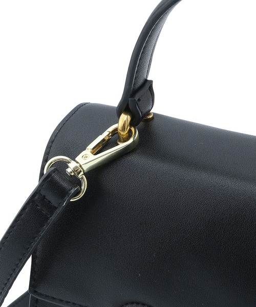 ADAM ET ROPE'（アダムエロペ）の「【サステナブル】リサイクルレザー2WAYショルダーバッグ（ショルダーバッグ・レディース・ホワイト/ブラック・FREE）」の12枚目の写真