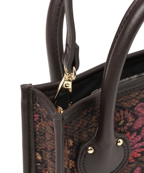 Andemiu（アンデミュウ）の「ゴブランミニバック123434（ショルダーバッグ・レディース・ピンク/ブルー/アイボリー・FREE）」の18枚目の写真