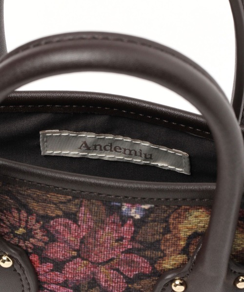 Andemiu（アンデミュウ）の「ゴブランミニバック123434（ショルダーバッグ・レディース・ピンク/ブルー/アイボリー・FREE）」の13枚目の写真