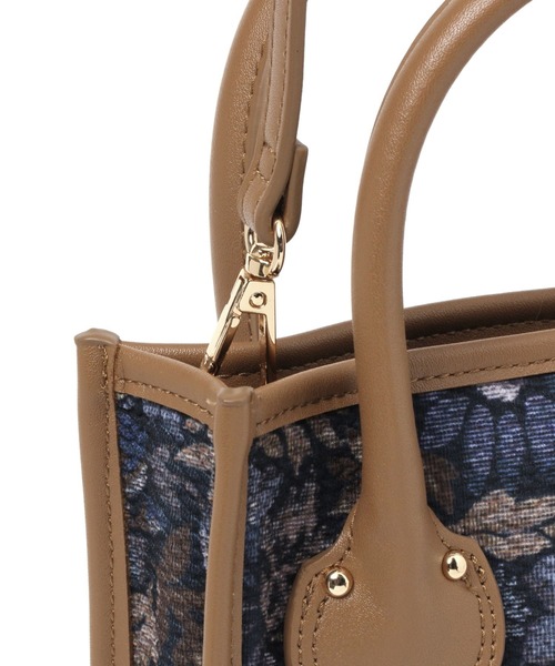 Andemiu（アンデミュウ）の「ゴブランミニバック123434（ショルダーバッグ・レディース・ピンク/ブルー/アイボリー・FREE）」の10枚目の写真