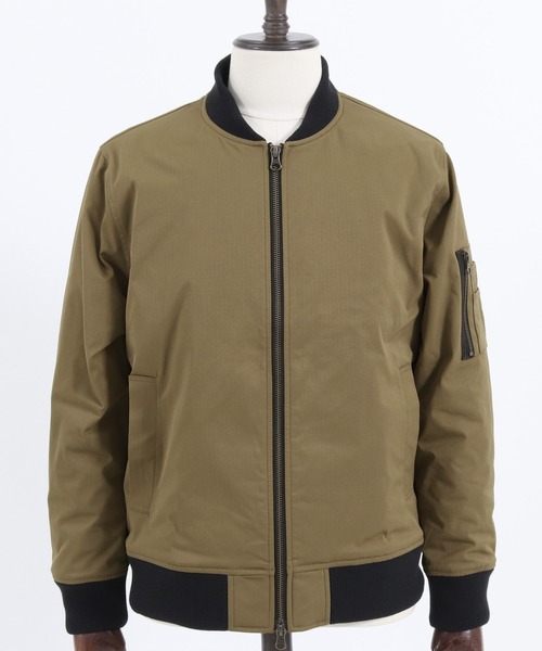 Magine(マージン)の「mj8742- THINSULATE MA-1 ジャケット(MA-1・メンズ・ベージュ/オリーブ/ブラック・46/48/44)」の18枚目の写真