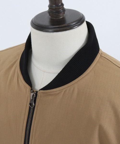 Magine(マージン)の「mj8742- THINSULATE MA-1 ジャケット(MA-1・メンズ・ベージュ/オリーブ/ブラック・46/48/44)」の9枚目の写真