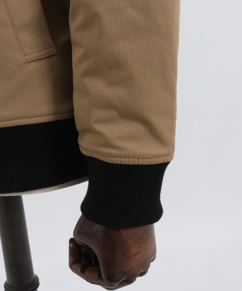 Magine(マージン)の「mj8742- THINSULATE MA-1 ジャケット(MA-1・メンズ・ベージュ/オリーブ/ブラック・46/48/44)」の12枚目の写真