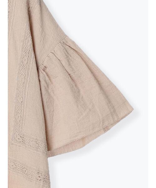 Samansa Mos2（サマンサ モスモス）の「ピンタックワンピース（ワンピース・レディース・ブラック/ベージュ/キャメル・ﾌﾘ-）」の8枚目の写真