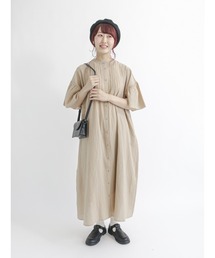 Samansa Mos2 | ピンタックワンピース(ワンピース)