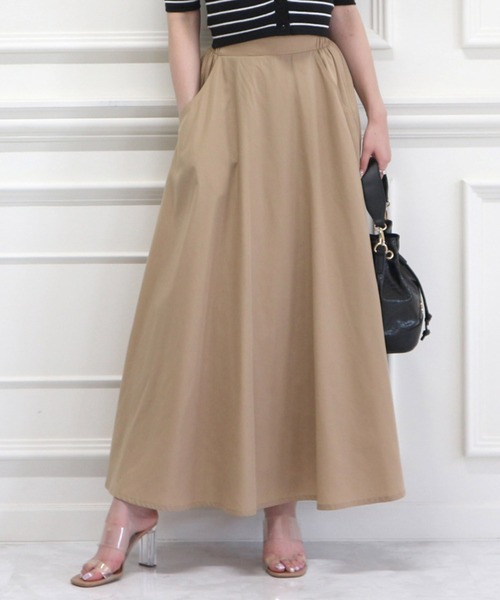 ROYAL PARTY(ロイヤルパーティー)の「【ZOZO限定】フレアロングスカート(スカート・レディース・ベージュ/ボルドー/ネイビー/ブラック・FREE)」の20枚目の写真