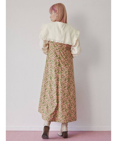 merry jenny（メリージェニー）の「tulipリボンワンピース（ワンピース・レディース・ピンク/オレンジ/パープル・FREE）」の9枚目の写真