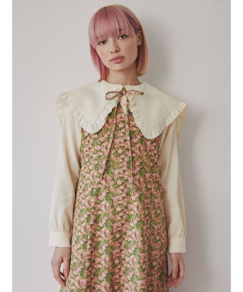 merry jenny（メリージェニー）の「tulipリボンワンピース（ワンピース・レディース・ピンク/オレンジ/パープル・FREE）」の10枚目の写真