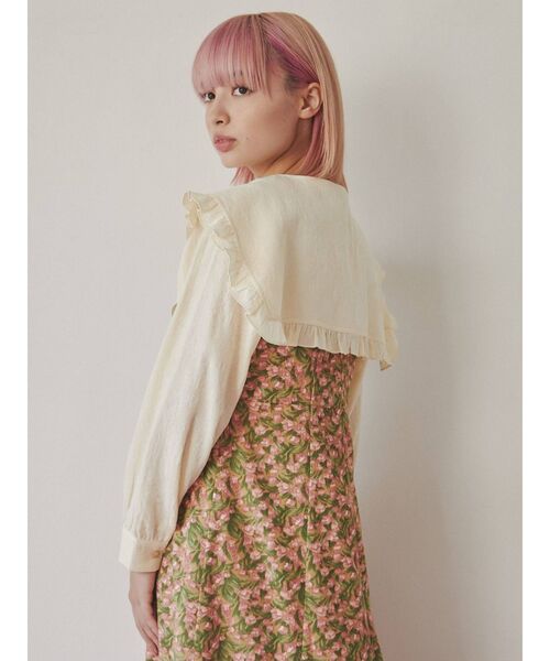 merry jenny（メリージェニー）の「tulipリボンワンピース（ワンピース・レディース・ピンク/オレンジ/パープル・FREE）」の13枚目の写真