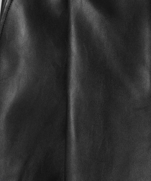 JEANASIS（ジーナシス）の「ヴィーガンレザーテーパードパンツ/ブラック/162377（その他パンツ・レディース・ブラック・FREE）」の11枚目の写真