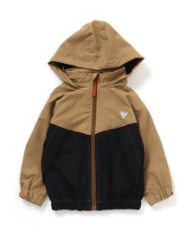 BREEZE | 【フードがしまえる】カラバリウィンドブレーカー_撥水加工(ナイロンジャケット)