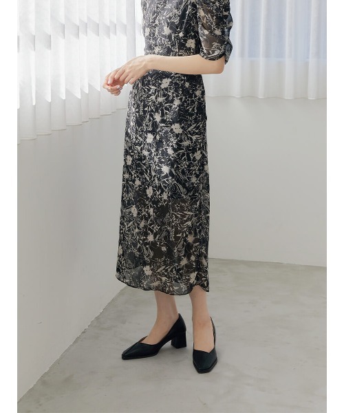 Ayla(アイラ)の「stitch heel(パンプス・レディース・ブラック/アイボリー・24.0cm/23.5cm/25.0cm/24.5cm/23.0cm)」の6枚目の写真