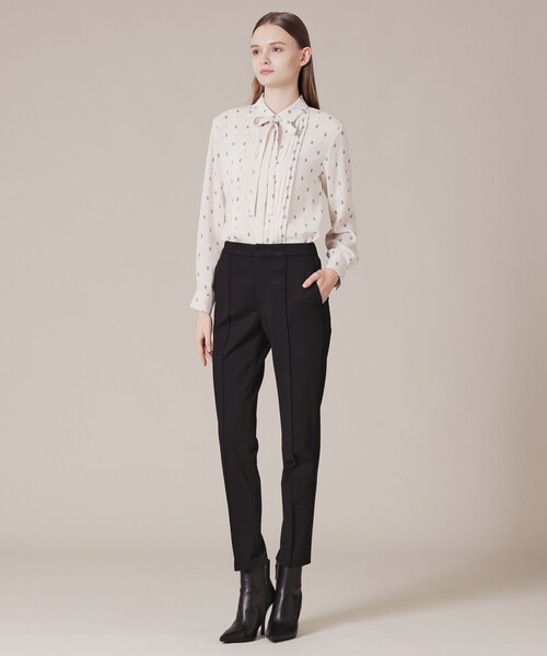 MACKINTOSH LONDON(マッキントッシュ ロンドン)の「ストレッチポンチパンツ(その他パンツ・レディース・ブラック/グレー系その他2・36/38/40)」の4枚目の写真