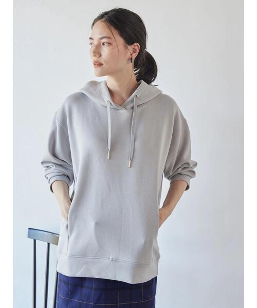 AMERICAN HOLIC（アメリカンホリック）の「ポンチパーカー（パーカー・レディース・ブラック/オフホワイト/ピンク/ライトグレー/キャメル/グリーン・M/L）」の18枚目の写真