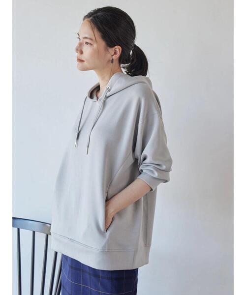 AMERICAN HOLIC（アメリカンホリック）の「ポンチパーカー（パーカー・レディース・ブラック/オフホワイト/ピンク/ライトグレー/キャメル/グリーン・M/L）」の19枚目の写真